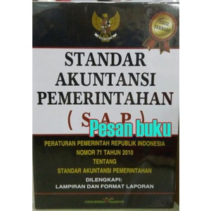 Jual [COD] Buku Standar Akuntansi Pemerintahan Sap Edisi Terbaru ...