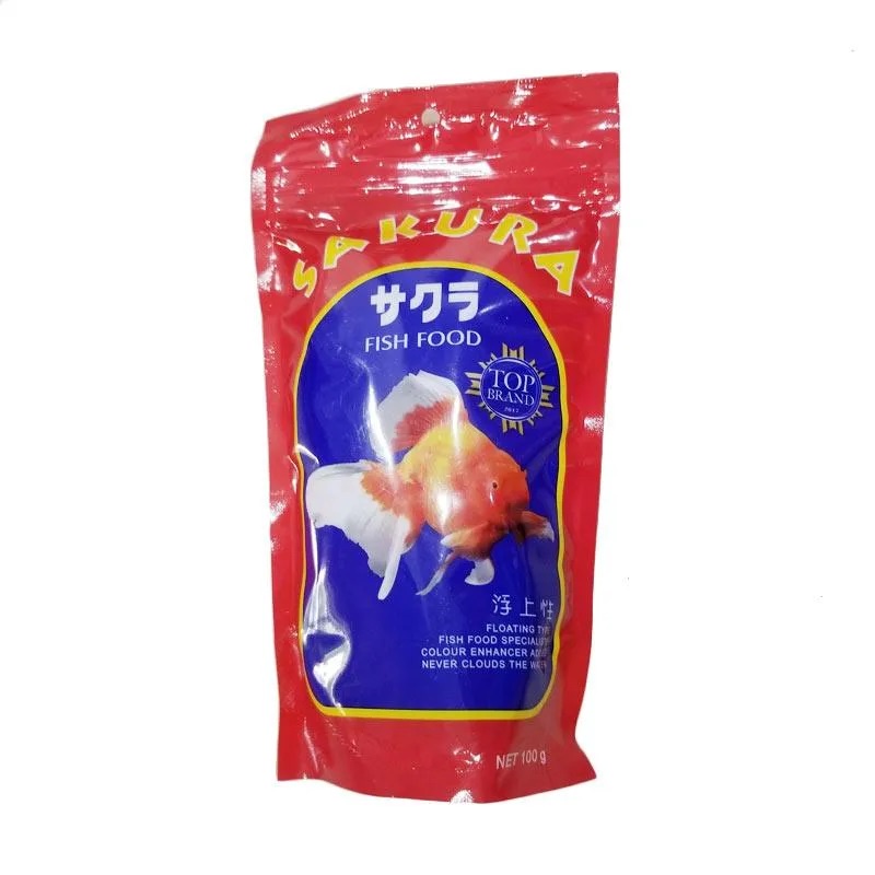 Jual Sakura Fish Food 100g Shopee Indonesia