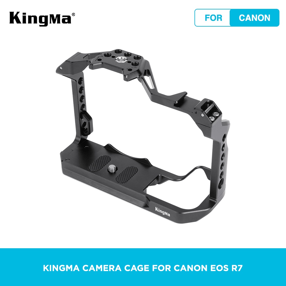 Jual KINGMA Cage Rig Aluminum for Canon EOS R7 - Camera Grip | Shopee ...