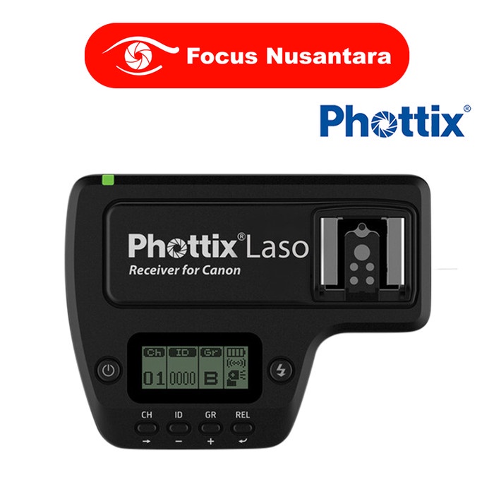 Jual Flash Trigger Phottix Laso Ttl Flash Trigger Receiver (For Canon ...