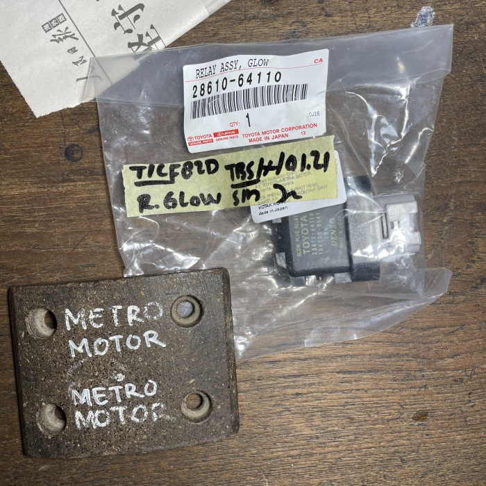 Jual Relay Glow Pemanas Toyota Kijang Kapsul Diesel Disel Lgx Ori