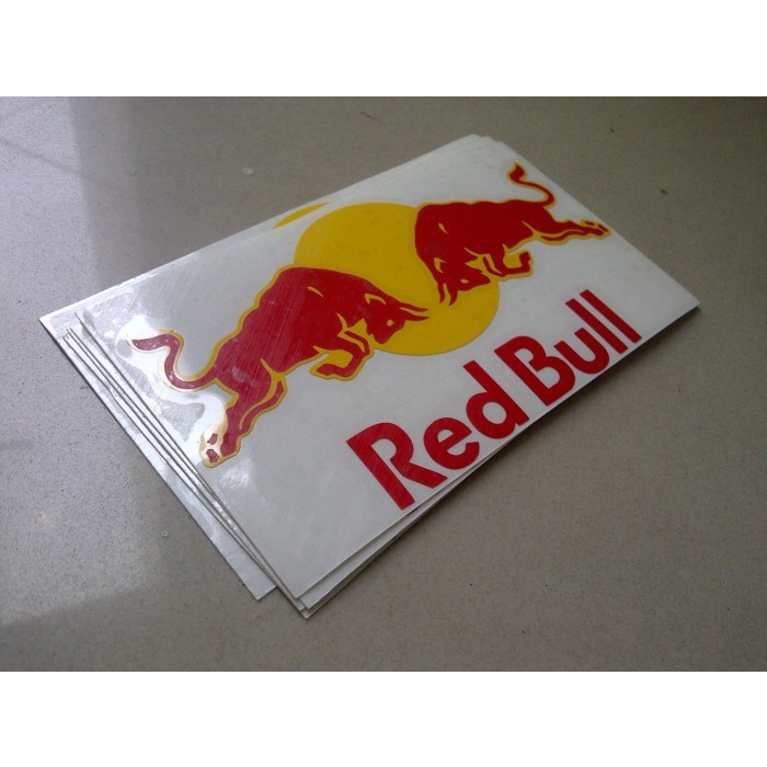 Jual sticker redbull Jdm Motor Mobil Keren Stiker jdm matahari Red BUll