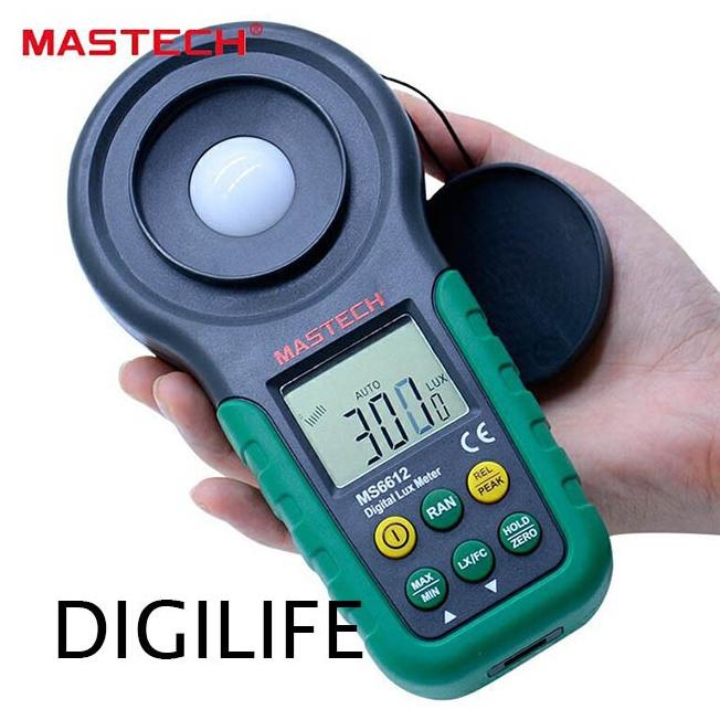 Jual Lux Meter MS6612 Mastech Light Tester Luxmeter FC Luxtester MS ...