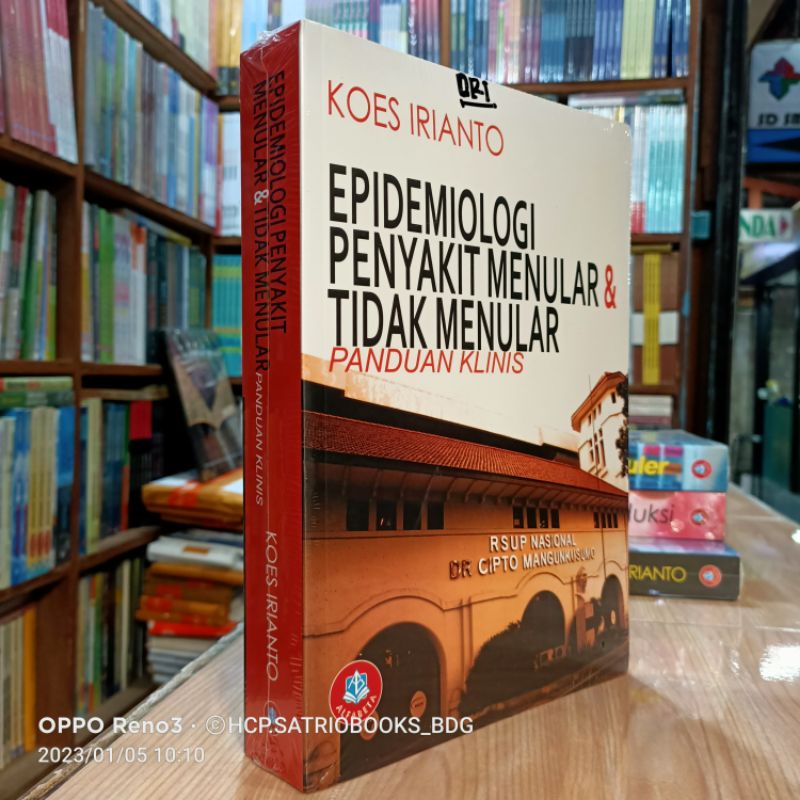 Jual BUKU EPIDEMIOLOGI PENYAKIT MENULAR DAN TIDAK MENULAR. Panduan ...