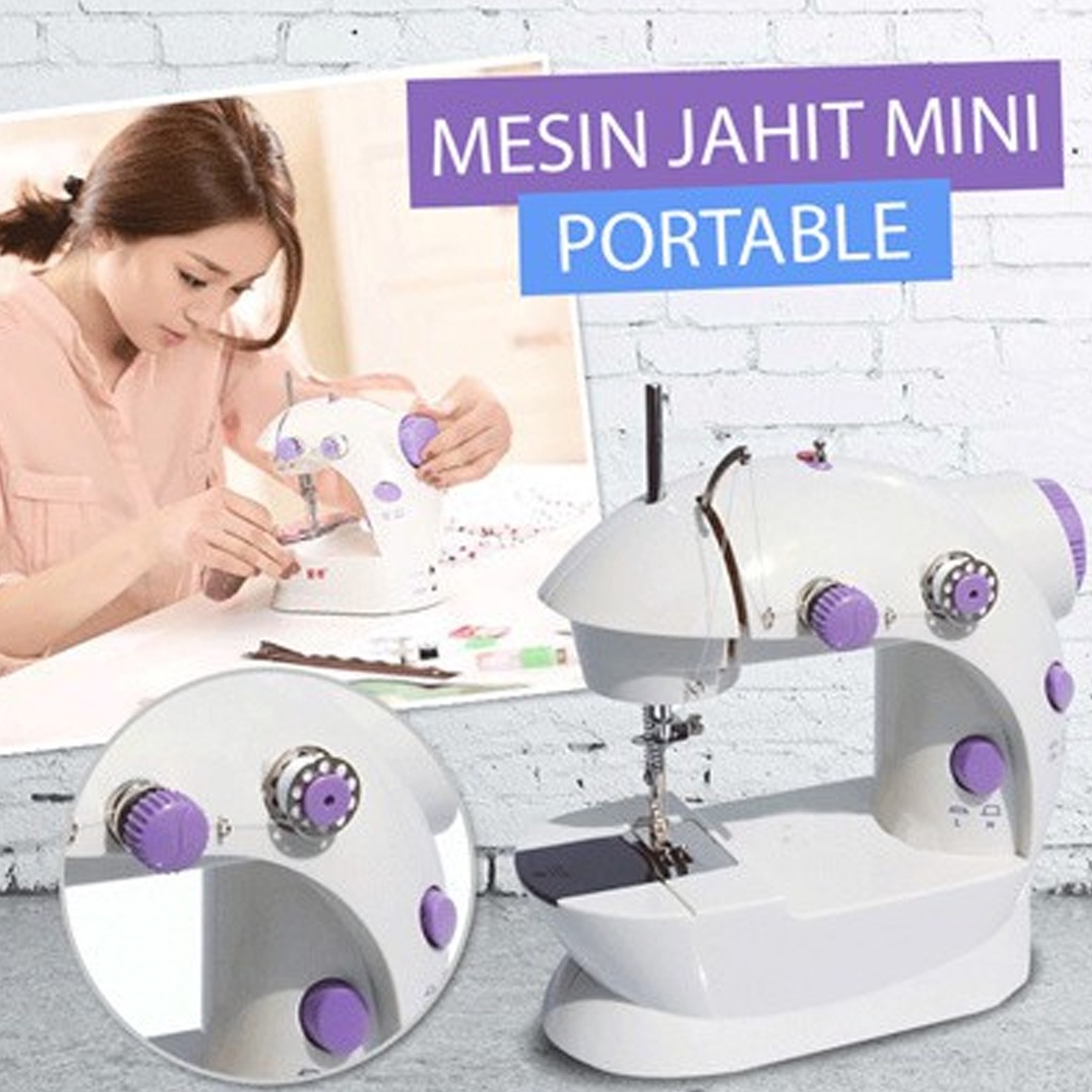 Jual Mesin Jahit Elektrik Portabel Mini 4 in 1 / Mesin Jahit 4in1 ...
