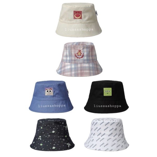 Jual Terlaris Topi Miniso Toy Story Collection Convertible Bucket Hat Buzz Lightyear