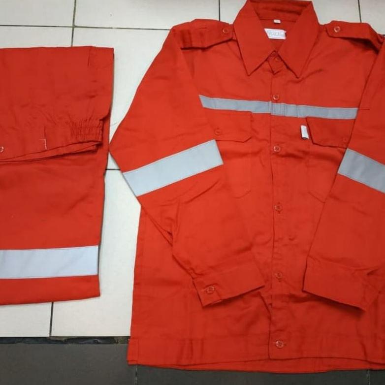 Jual WEARPACK EKSTRASAFE(AMEL) BAHAN AMERICAN DRILL MODEL BAJU DAN