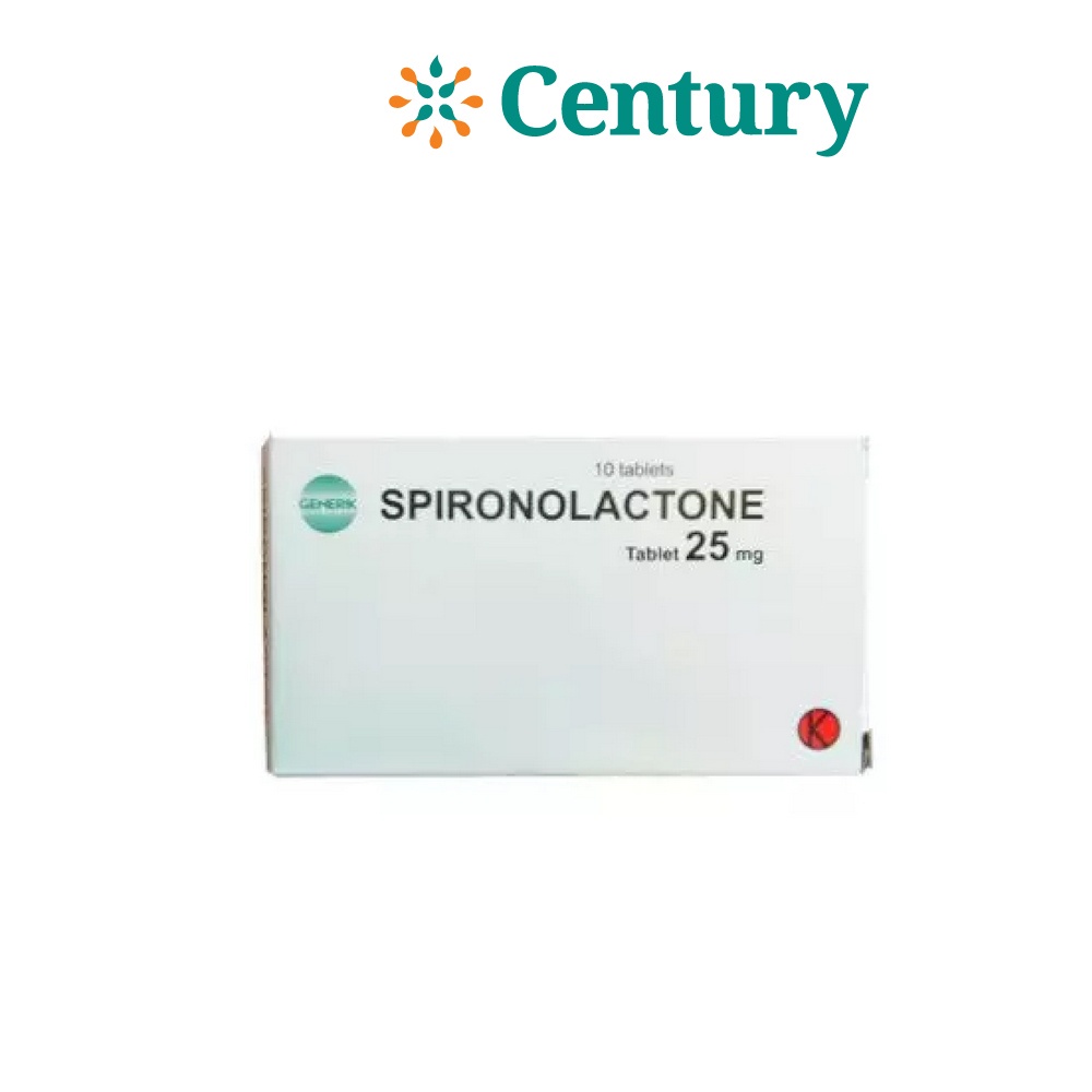 Jual SPRIRONOLACTONE 25MG 1 STRIP ISI 10 TABLET HIPERTENSI OBAT