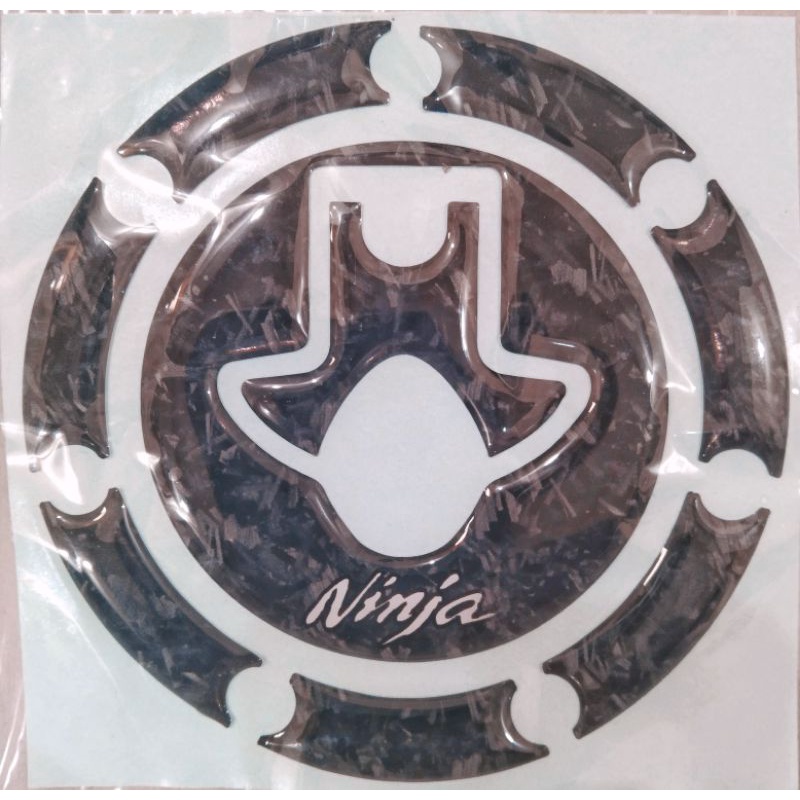 Jual Emblem Ninja R Rr New Old Karbon Forged Sticker Timbul Ninja Rr Blok Mesin Ninja Segitiga