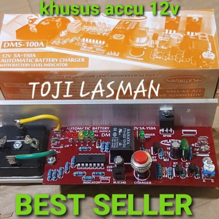 Jual automatic battery charger modul carger charger casan aki mobil dms ...
