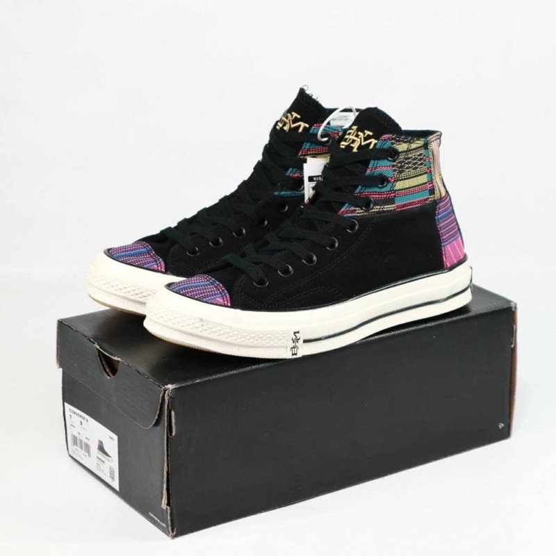 Chuck taylor 70 on sale bhm patchwork high top