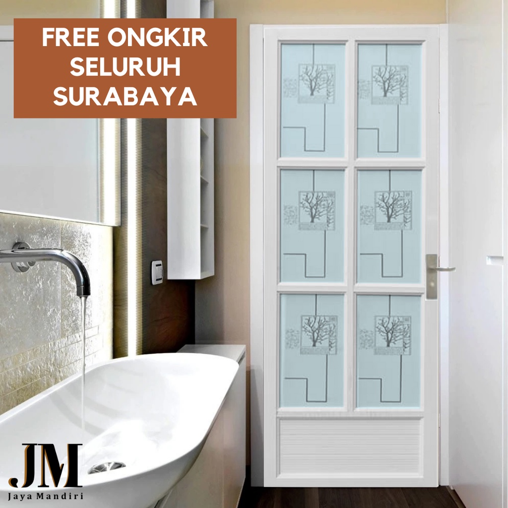 Jual Veloce Pintu Aluminium Kaca Pintu Kamar Mandi Sudah Termasuk