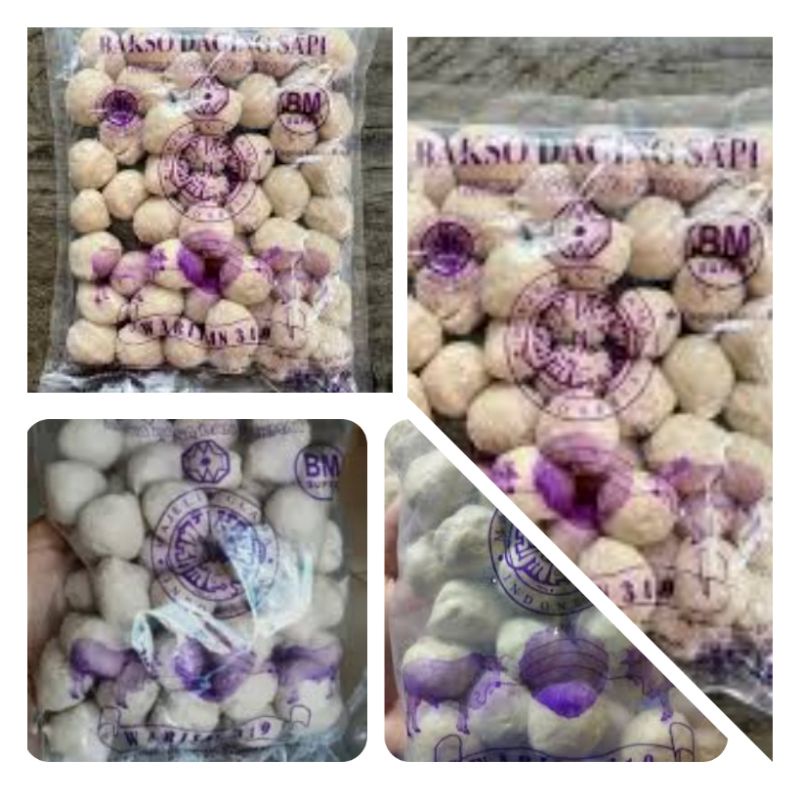 Jual Bakso Sapi Bmsk Warisan 319 Isi 50 Butir Halal Shopee Indonesia