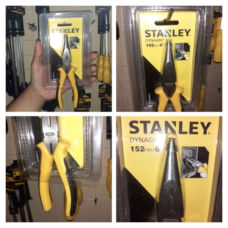 Jual Tang Lancip 6 Dynagrip Long Nose Pliers Stht84031 8 Stanley Shopee Indonesia