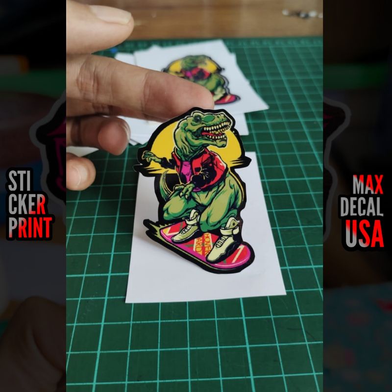 Jual Stiker Print Jurassic Park Sticker Printing Anime Dll Shopee Indonesia