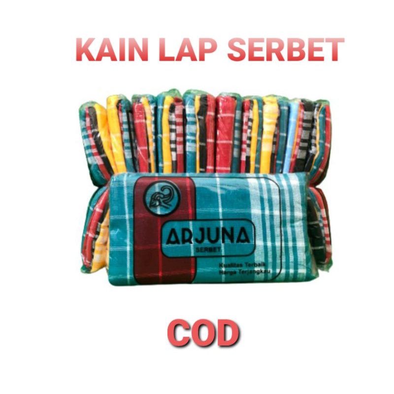 Jual Kain Lap Serbet Lap Piring Serbaguna Shopee Indonesia