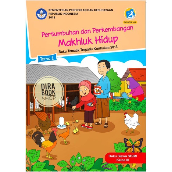 Jual Buku Siswa Sd Mi Kelas Tema Pertumbuhan Dan Perkembangan Makhluk Hidup Shopee Indonesia