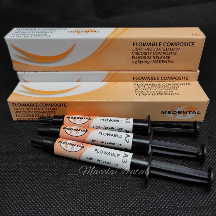 Jual Flowable Composite Komposit Composit Flow Tambalan Gigi Resin