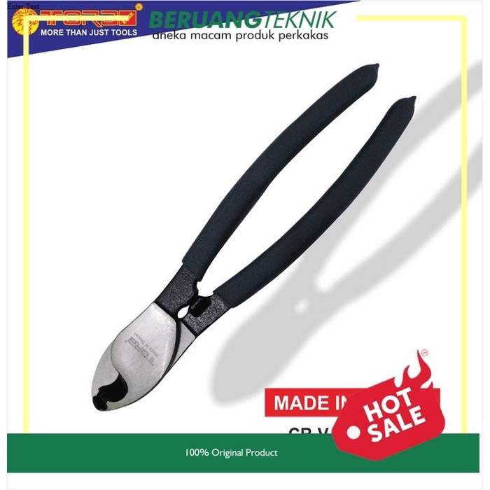 Jual TORA Cable Cutter - Tang Potong Kabel 8 & 10 Inch - TAIWAN - 8mm ...