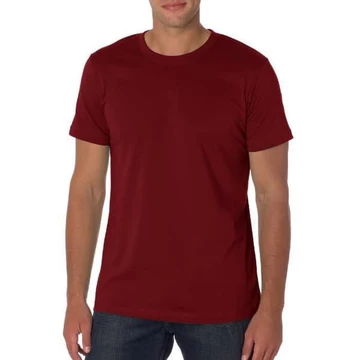 Kaos Polos Lengan Pendek Leher Bulat Unisex Pria Wanita Soft Cotton 30S. Ukuran Size S M L Xl
