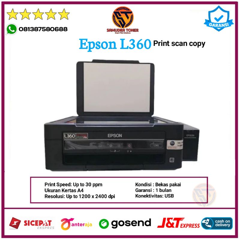 Jual Jual Printer Epson L350 Series Print Scan Copy Shopee Indonesia 7849