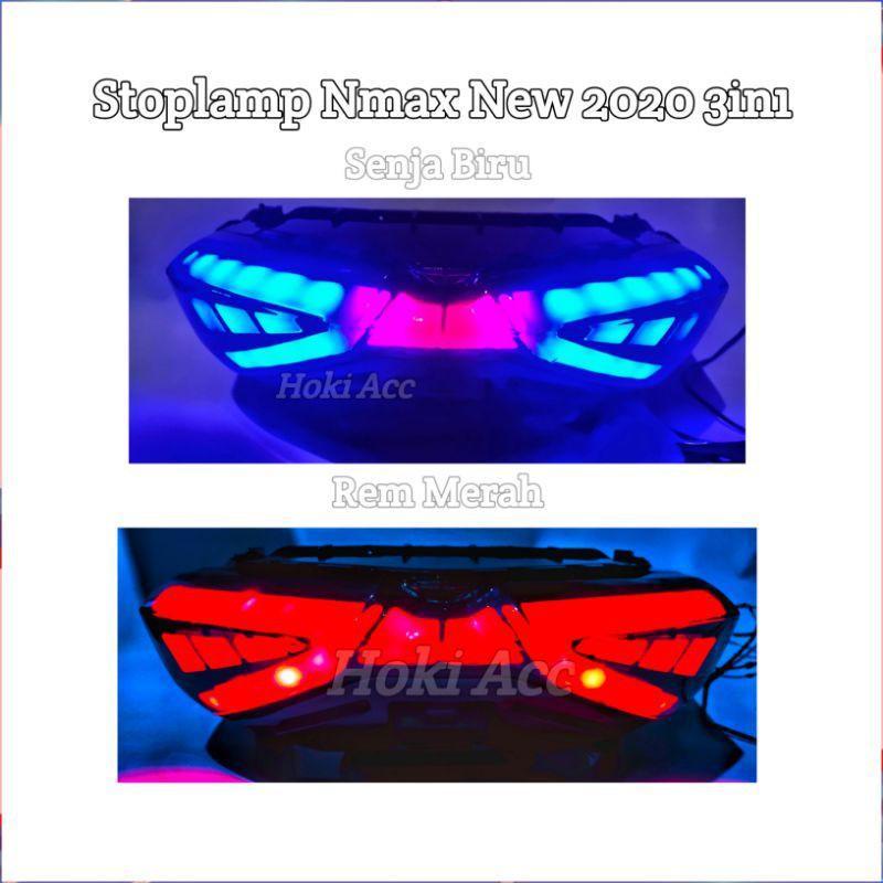 Jual modifikasi lampu variasi nmax all new stoplamp atau sein Pnp