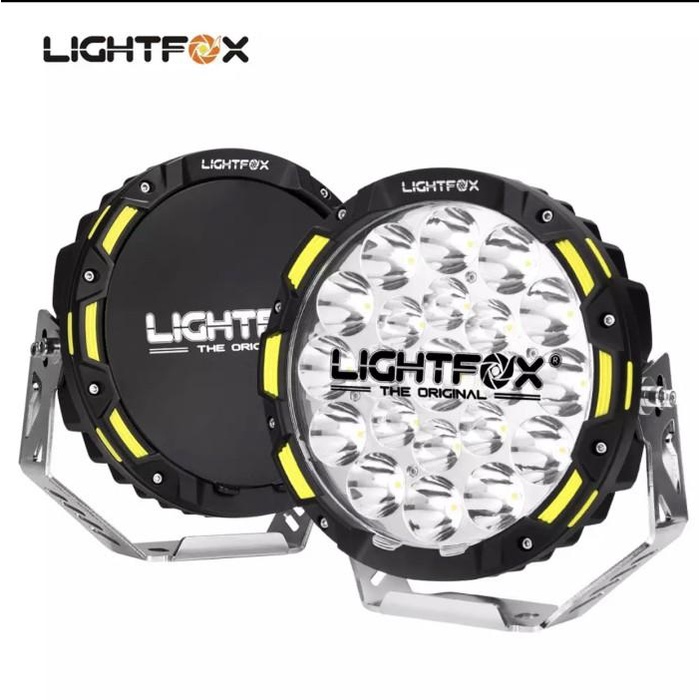 Jual lampu led bulat lightfox 7inch tahan air led driving light ...