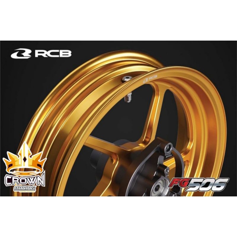 Jual Velg RCB Forged Rim Depan Ring 14 Belakang Ring 15 Yamaha XMAX ...