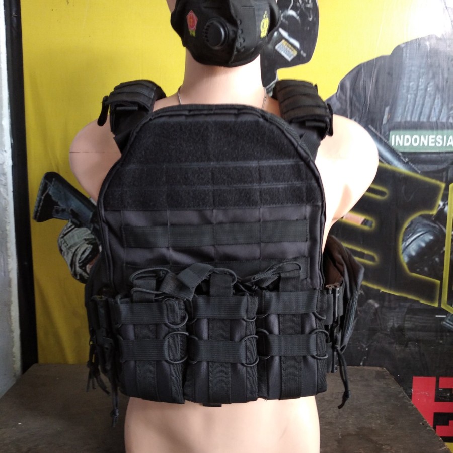 Jual Rompi Tactical Body Vest Blackmamba | Shopee Indonesia