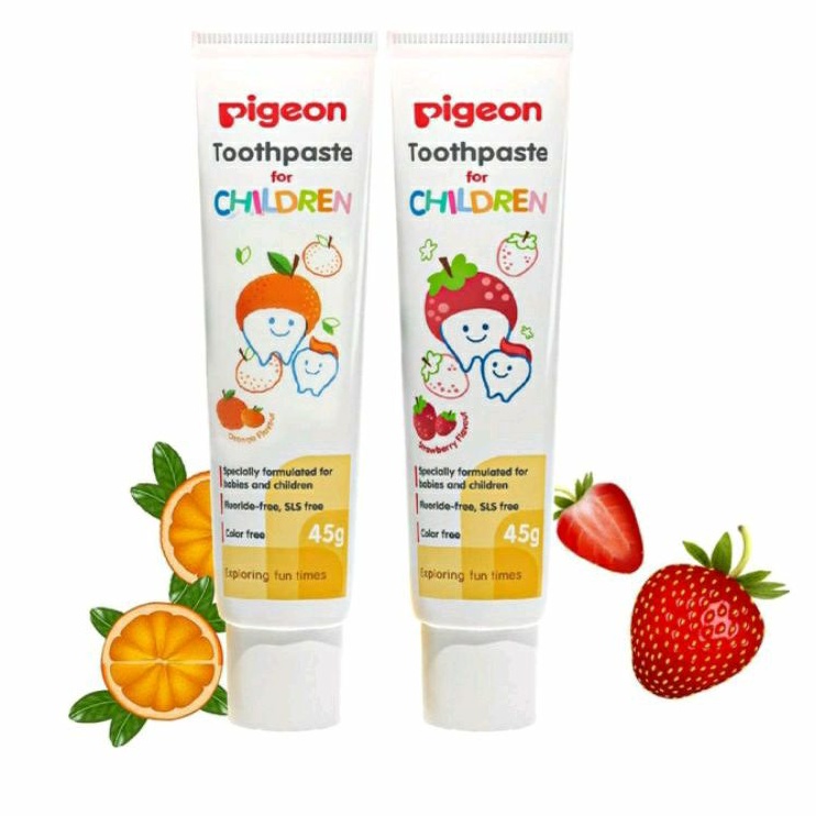 Jual Pigeon Baby Toothpaste 45g Strawberry / Pasta Gigi Anak, Bayi ...