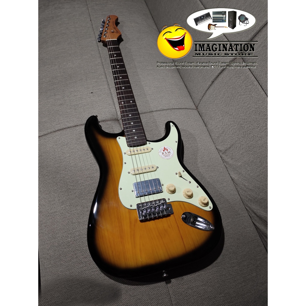 Jual Bacchus BST-2-RSM/R 2 Tone Sunburst Roasted Maple Series ...