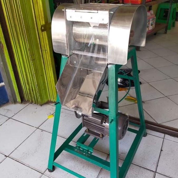 Jual mesin parut kelapa roll parut besar 4,5in set dinamo 1hp siap ...