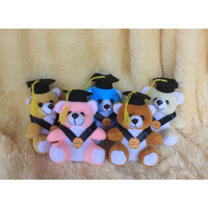 Jual Boneka wisuda / boneka beruang / sauvenir wisuda ukuran 11-12cm ...