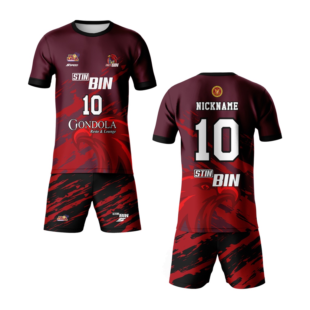 Kaos Pria Jersey Volly Ball Pro Liga Jakarta Stin Bin 2023 Voli Full  Printing Custom