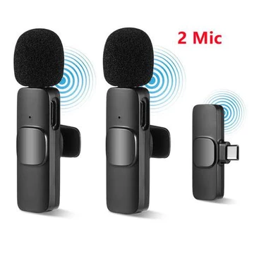 Microphone Wireless K9 For Android Type C Dan Type Ip Lightning Type C