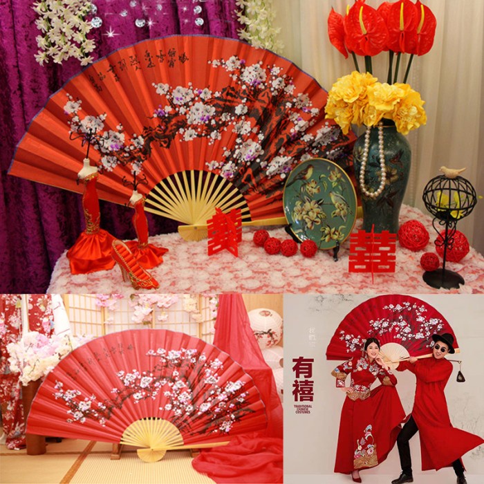 Jual Kipas Kertas Jumbo Dekorasi Imlek Murah Kipas Hiasan Dinding Besar