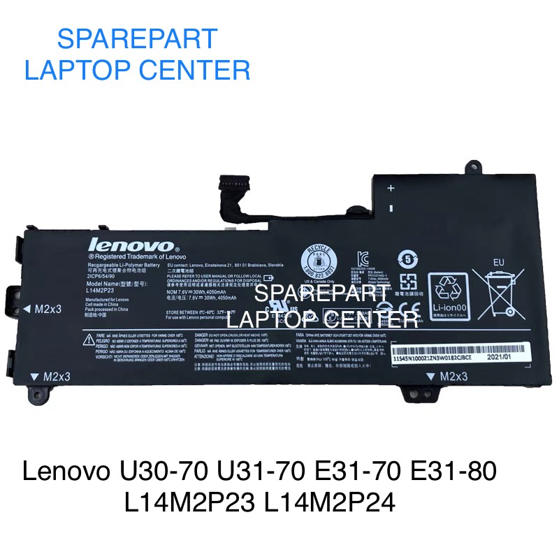 Lenovo P 15 Charnières Pour Portable Lenovo U31-70 E31-40 E31-70 - Foto 9