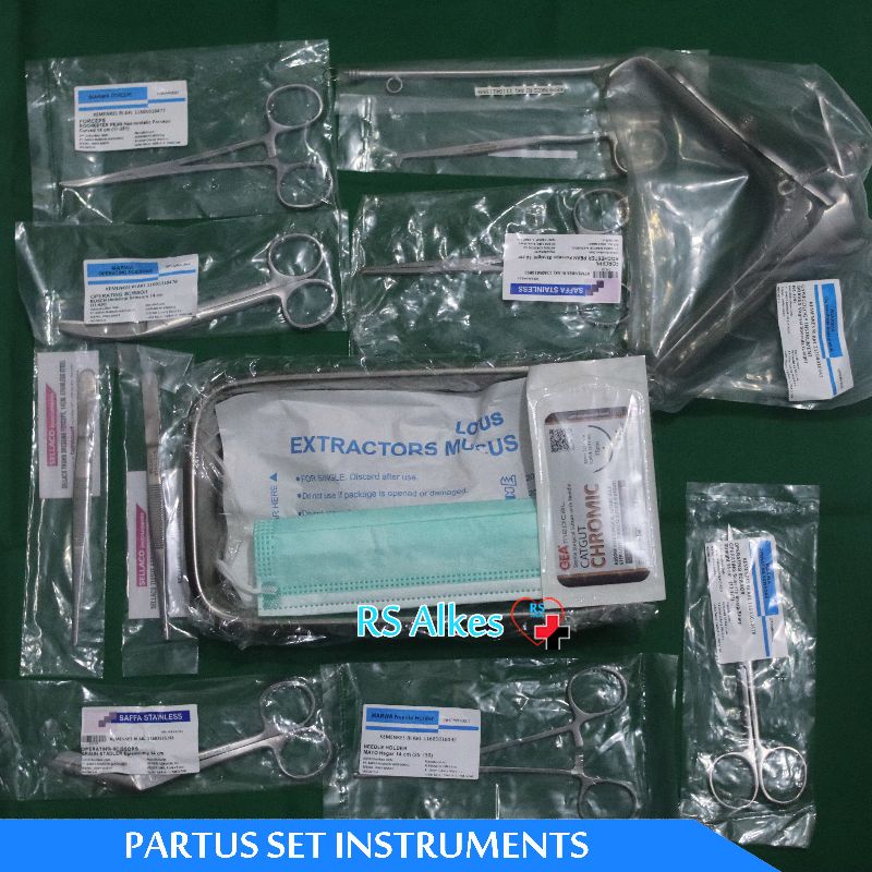 Jual Partus Set Lengkap Alat Kebidanan Midwifery Kit Bidan Kit Shopee Indonesia