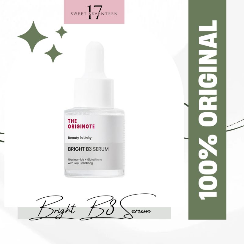 Jual The Originote Bright B3 Serum 20ml | Shopee Indonesia