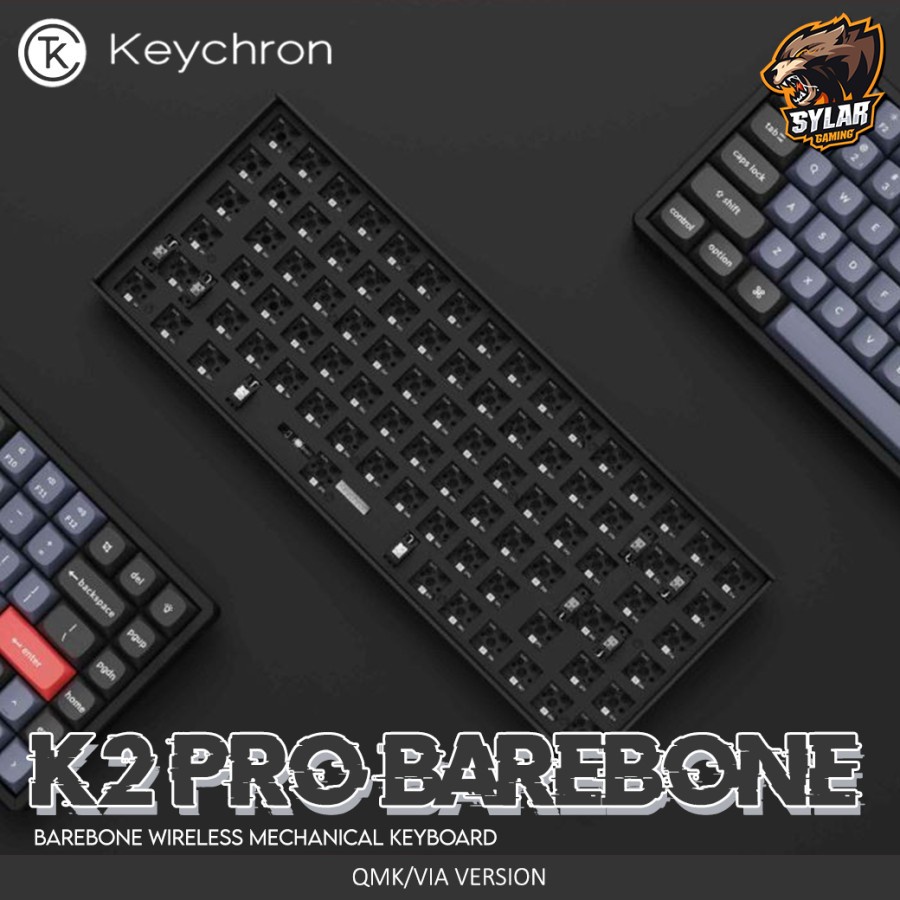 Jual Keychron K2 Pro Barebone QMK/VIA Wireless Mechanical Keyboard ...