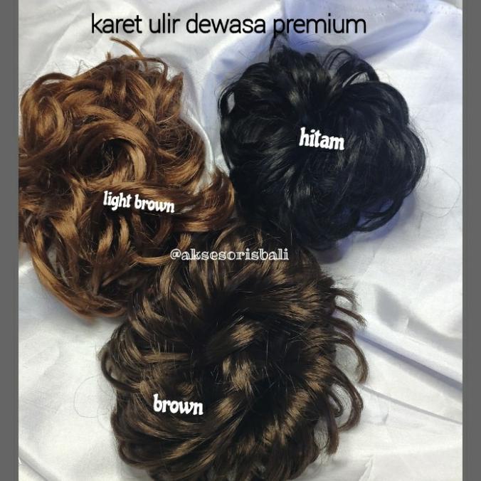 Jual karet ulir premium /funbun cepol /rambut hairdo rambut Shopee