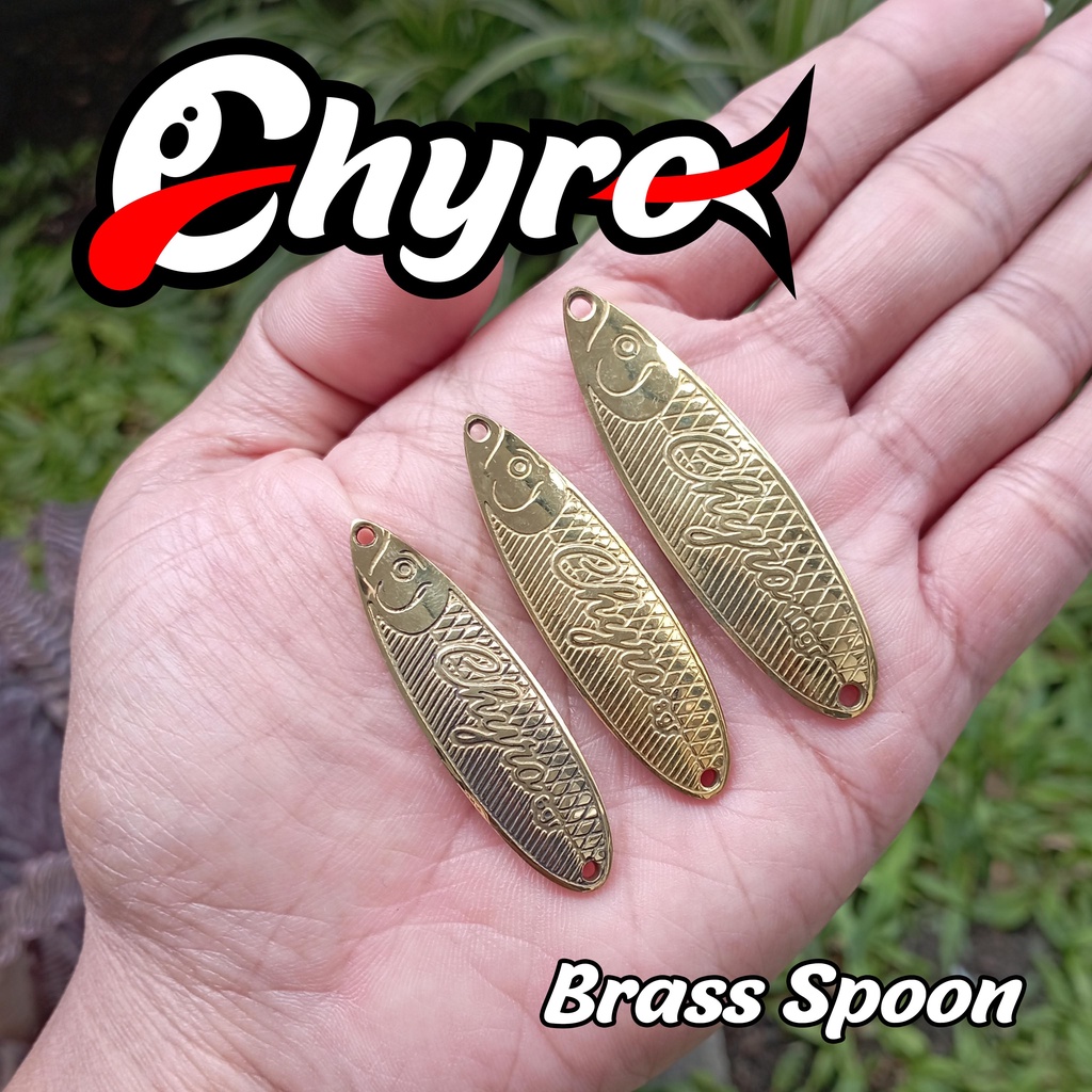 Jual Lure Spoon Chyro Brass For Ultralight and Light Fishing Game Spoon ...