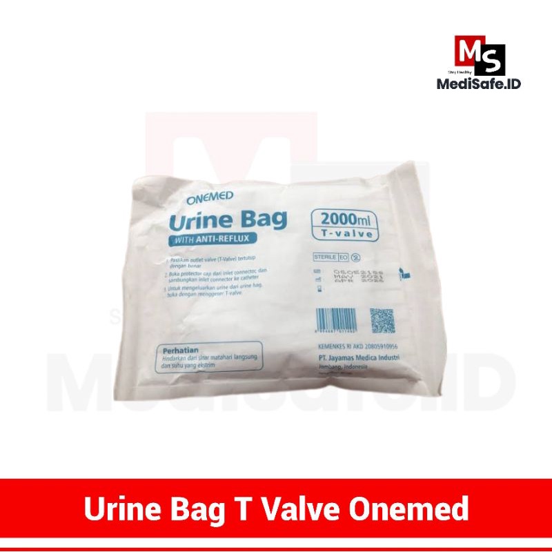 Jual Urine Bag T Valve Onemed Ml Kantong Urin Satuan Shopee