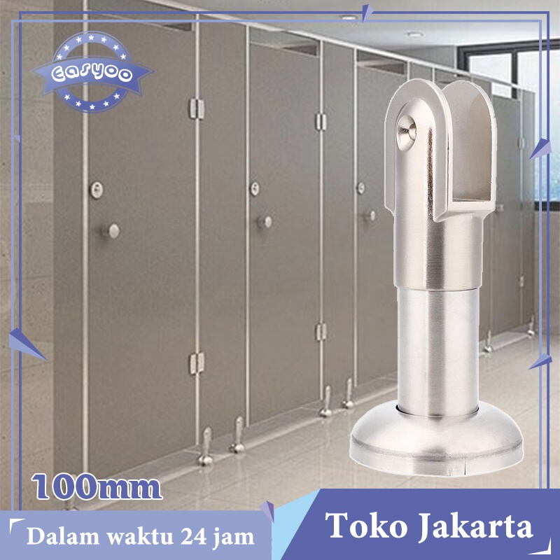 Jual 10cm Kaki Cubical Toilet Stainless Kubikal Partisi Partition Leg ...