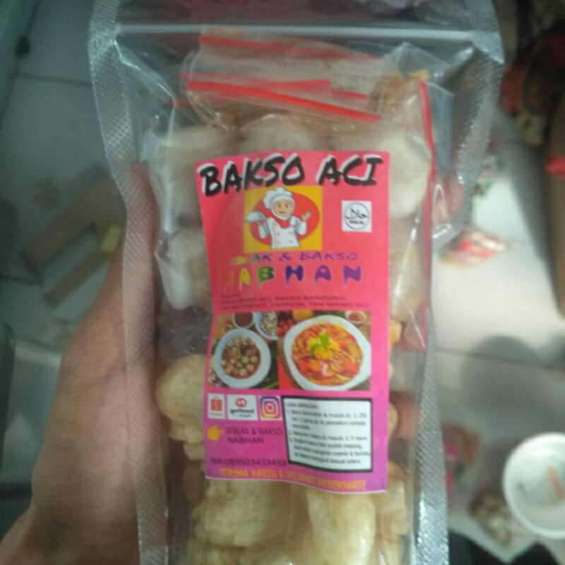 Jual Baso Aci Nabhan Baso Aci Porsi Kecil Baso Aci Original Baso