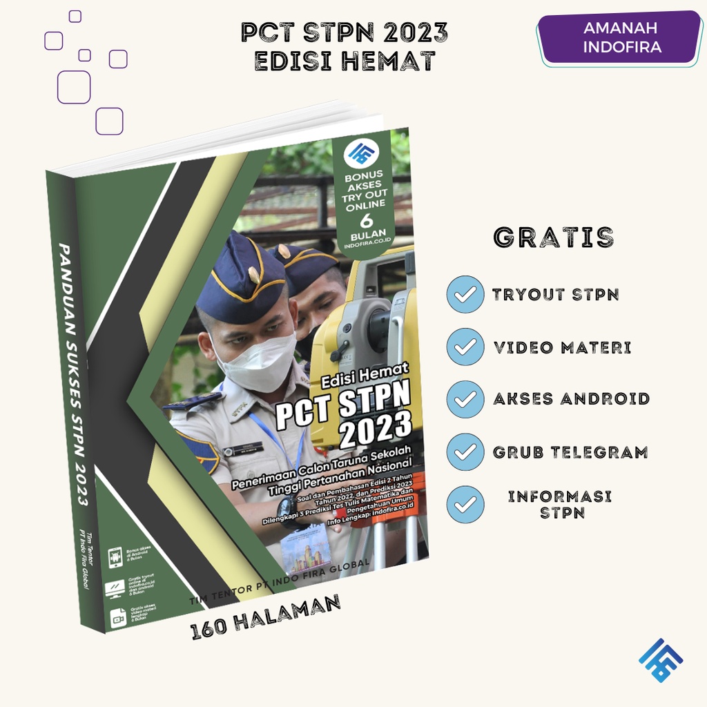Jual Buku Soal dan Pembahasan STPN 2024 (Edisi Hemat) + Bonus Akses ...