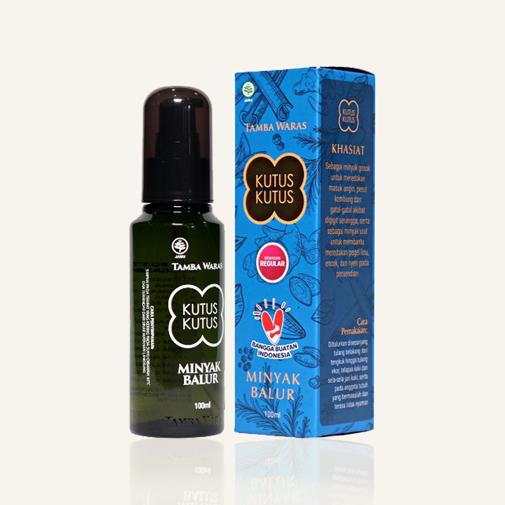 Jual Minyak Kutus Kutus Herbal Organic 100ml Kemasan Baru Shopee