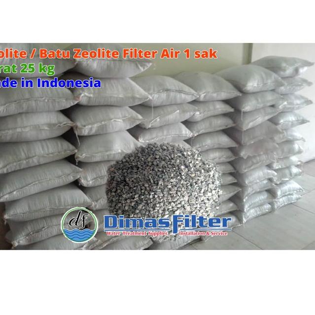 Jual Newヤマ Zeolite / Batu Zeolite / Zeolit Media Filter Air PerSak 25Kg