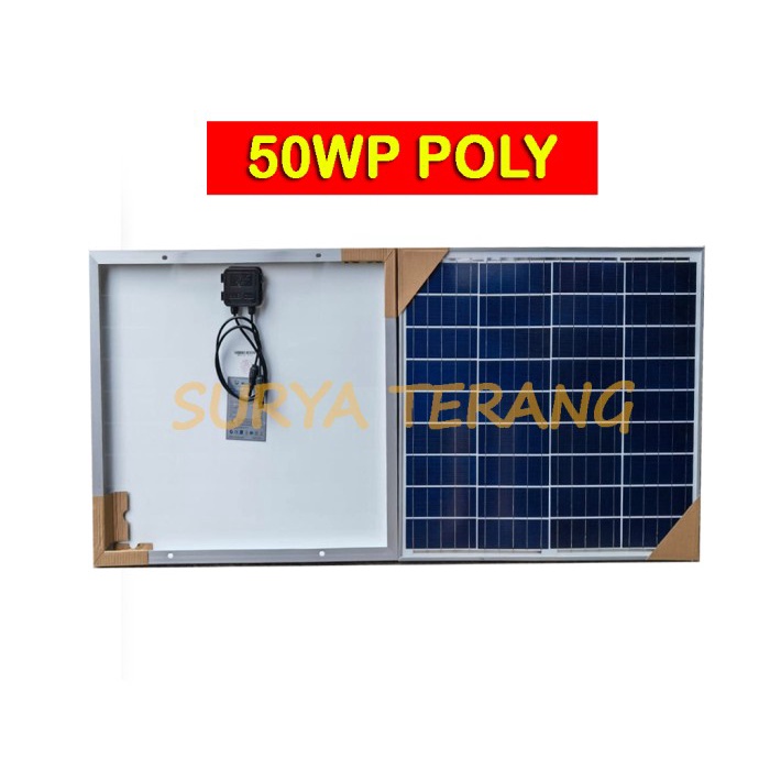 Jual Solar Panel / Panel Surya 50Wp Polycrystalline Harga PROMO ...