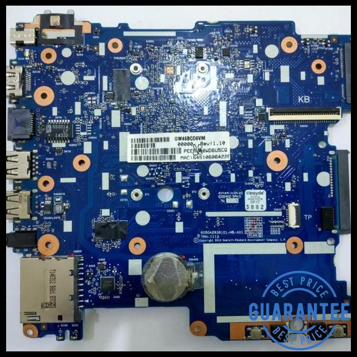 Jual Motherboard Laptop Rusak HP Mini 10-F | Shopee Indonesia